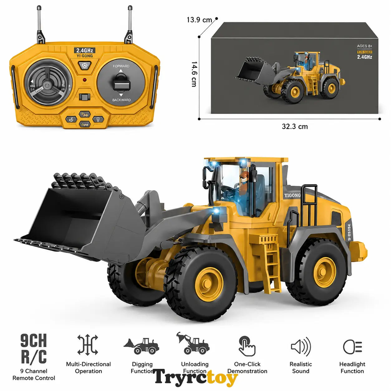 Full Metal RC Excavator